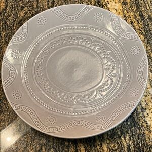 Threshold Kennet dinner replacement plate smoke grey